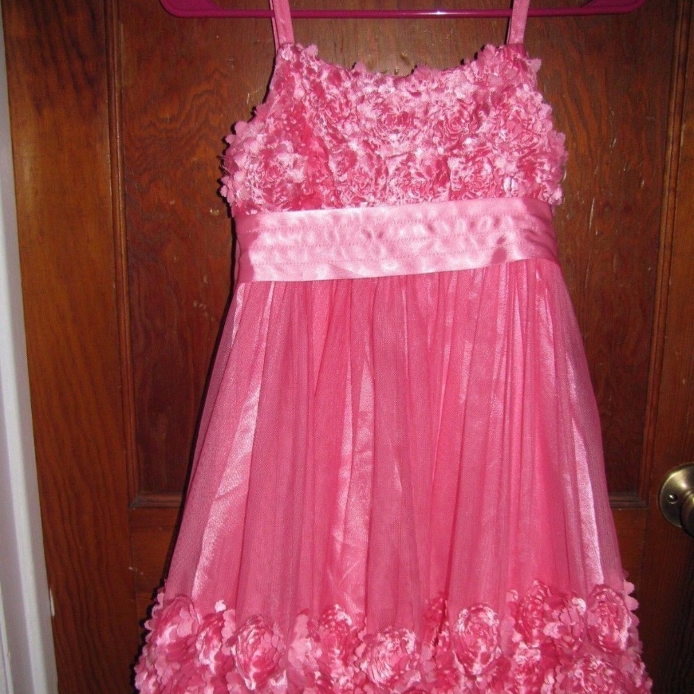 Girls size 12 Bonnie Jean dress - pink